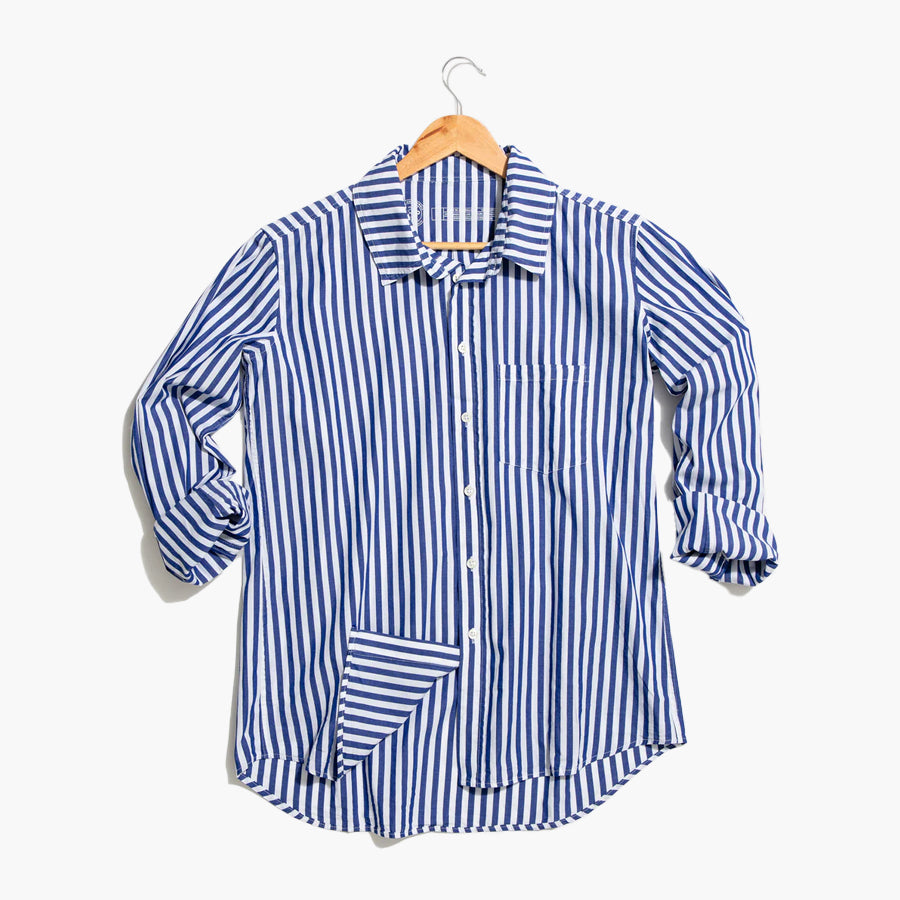 Irving and Powell - Franklin Bold Indigo Stripe Shirt