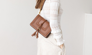 Nikki Williams - Beau Crossbody Bag in Tan