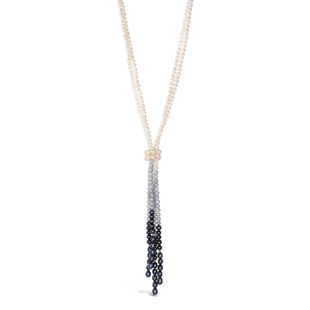 By Fairfax and Roberts - Real Everyday Pearl Tassel Necklace