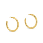 By Fairfax and Roberts Gold Plated Hoop earrings