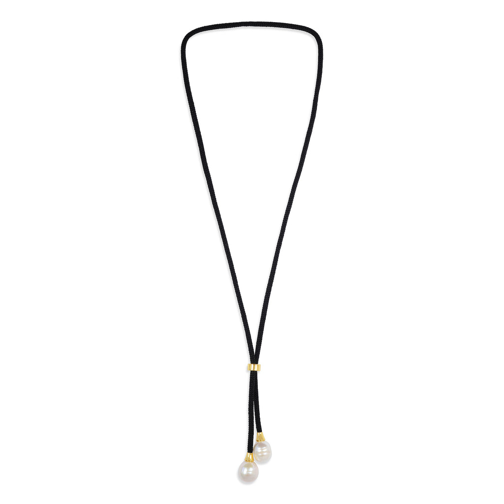 By Fairfax and Roberts - Real Freshwater Pearl Dressage Lariat