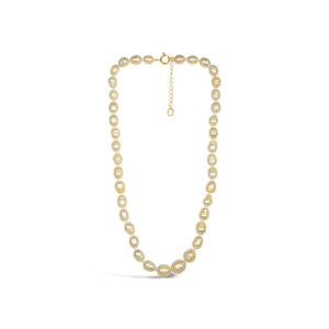 By Fairfax and Roberts - Real Baroque Pearl Graduated Necklace