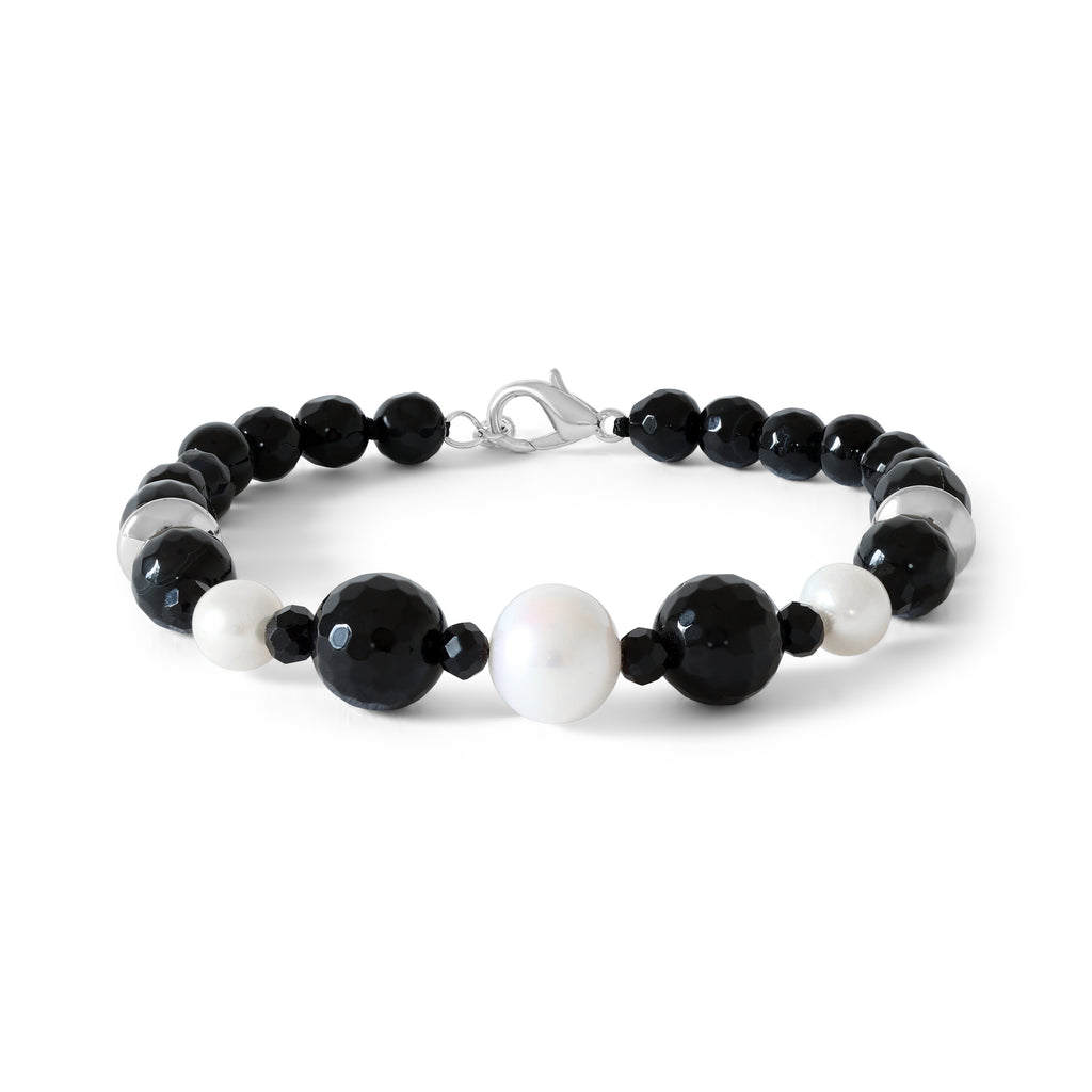 By Fairfax and Roberts Black Onyx Bracelet.