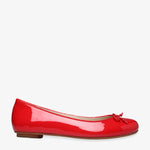 Tina Red Patent Leather Ballet Flat