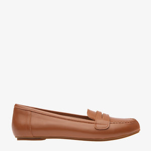 Fifi Tan Leather Loafer