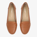 Fifi Tan Leather Loafer
