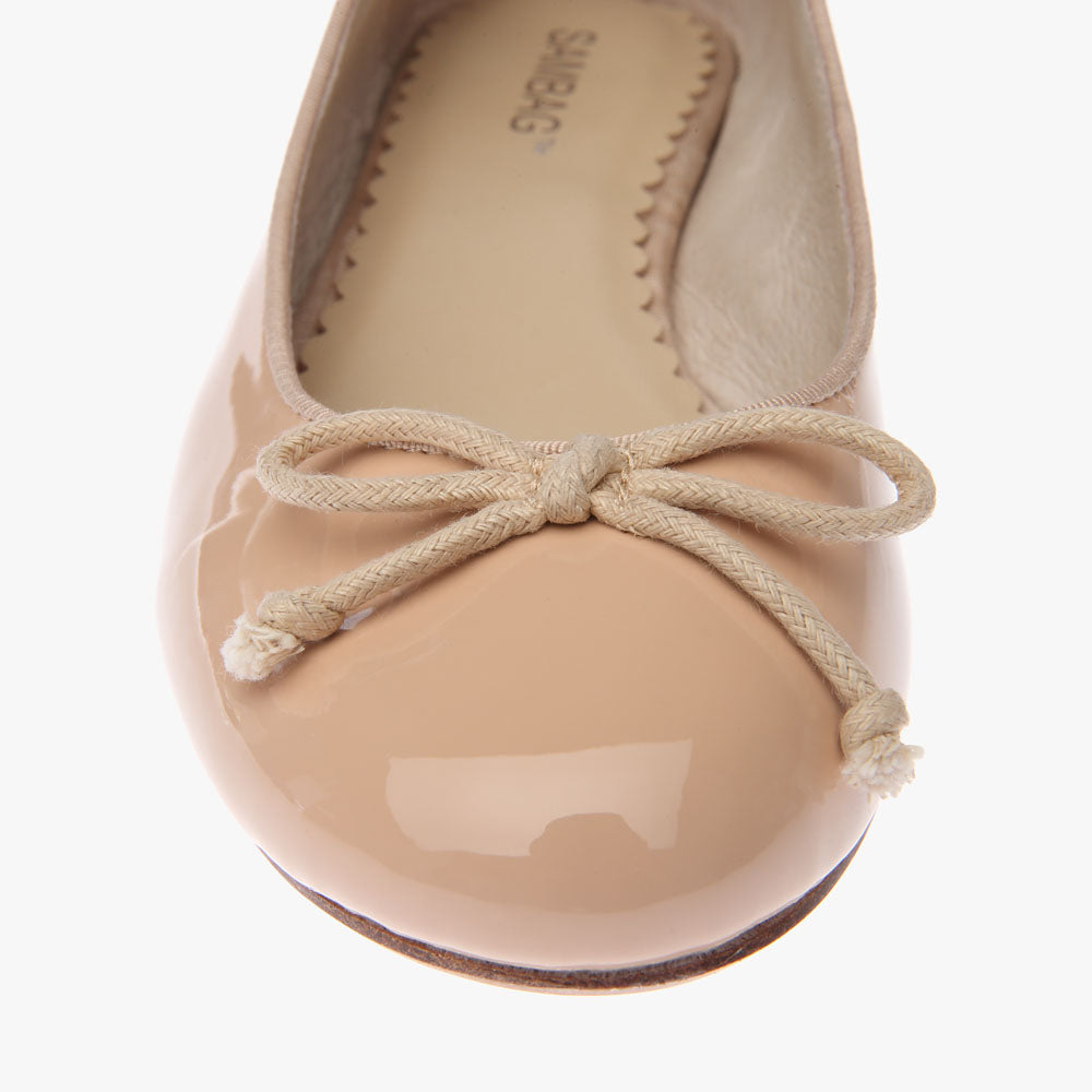 Tina Blush Patent Ballet Shoe