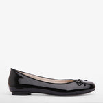 Tina Burgundy Patent leather Ballet Flat