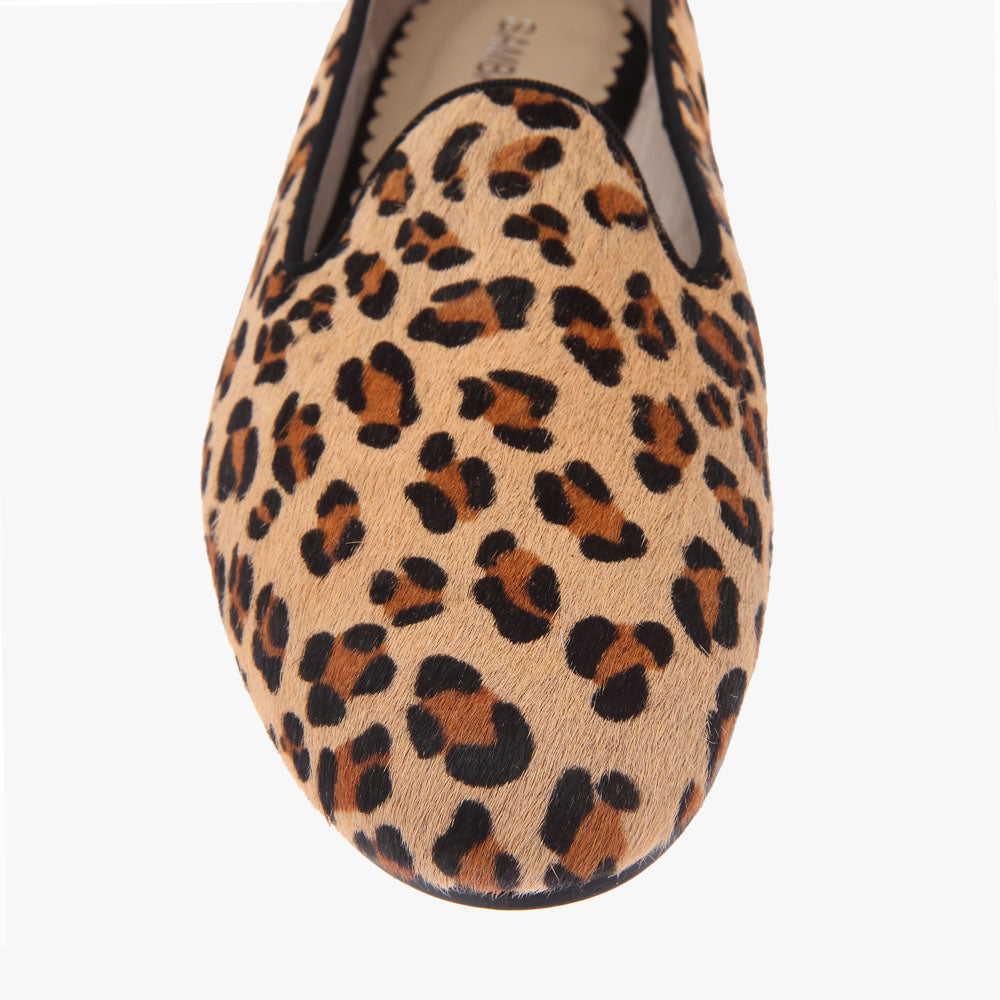 Lola Leopard Print Loafer